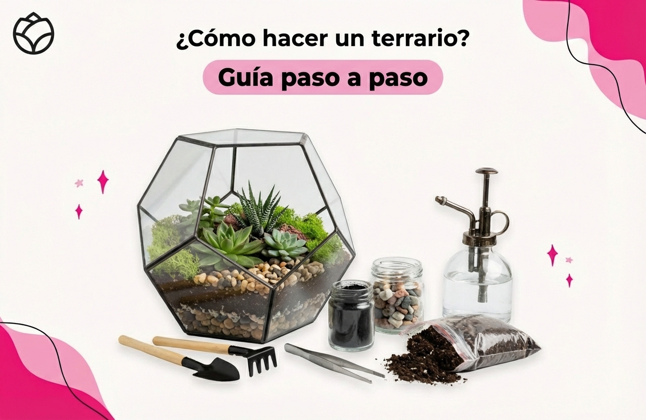 cómo hacer un terrario